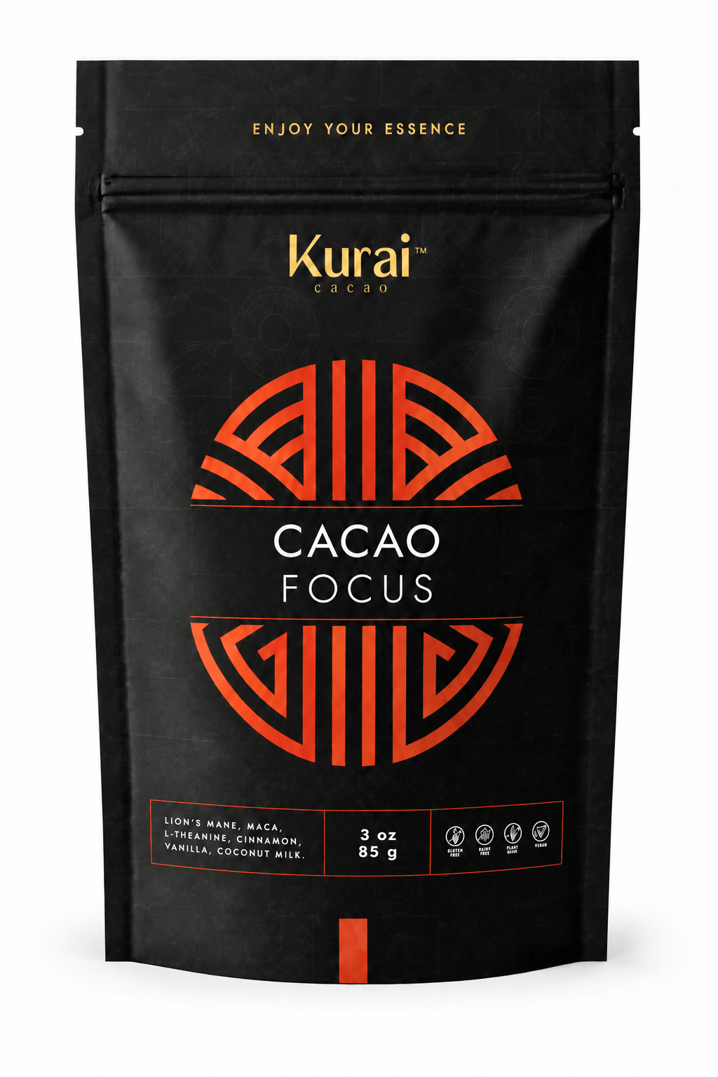 Kurai Focus Ceremonial Cacao | Lion's Mane & L-Theanine - Kurai CacaoKurai Focus Ceremonial Cacao | Lion's Mane & L-TheanineKurai CacaoKurai Cacao8600138716663 ozKurai Focus Ceremonial Cacao | Lion's Mane & L-Theanine